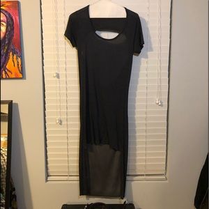 Grey cotton dress